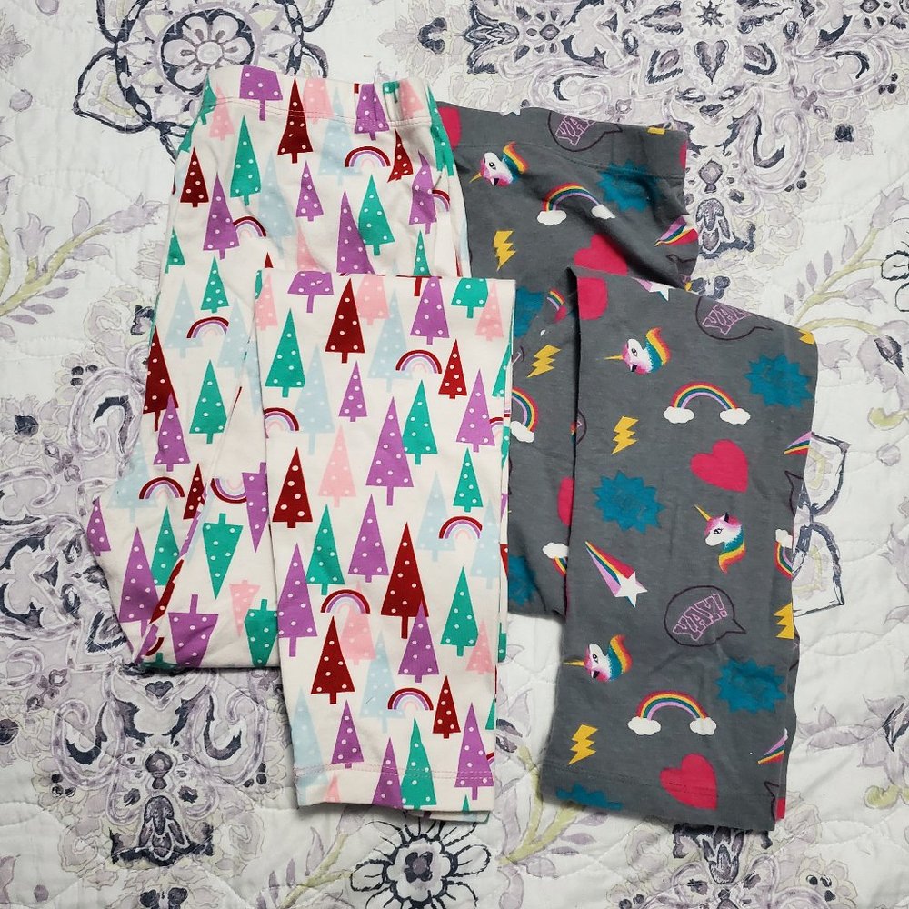 Two leggings big girls size XL